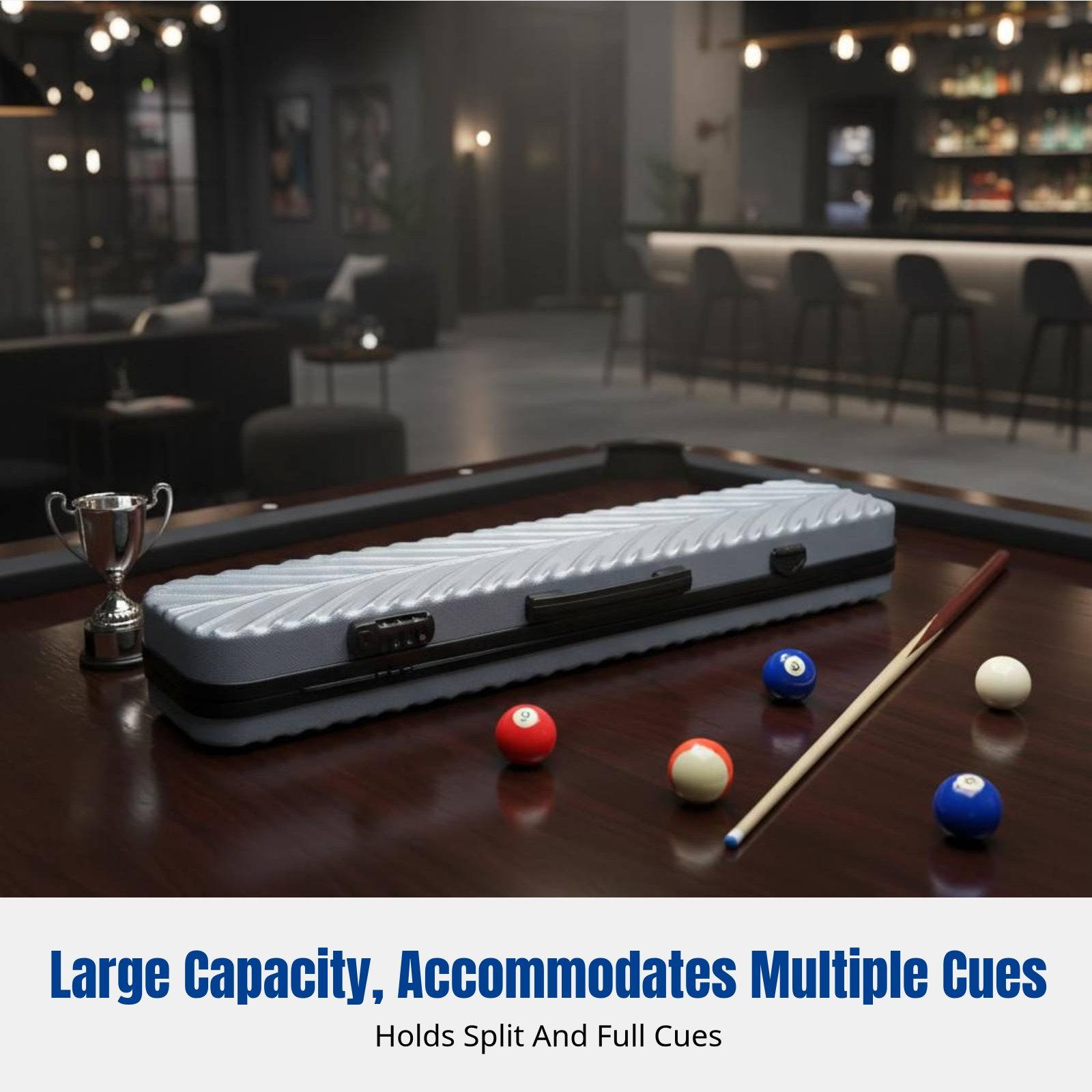 Billiard Cue Case, Large Head, - đánh giá và giá Backpack Lock Combo