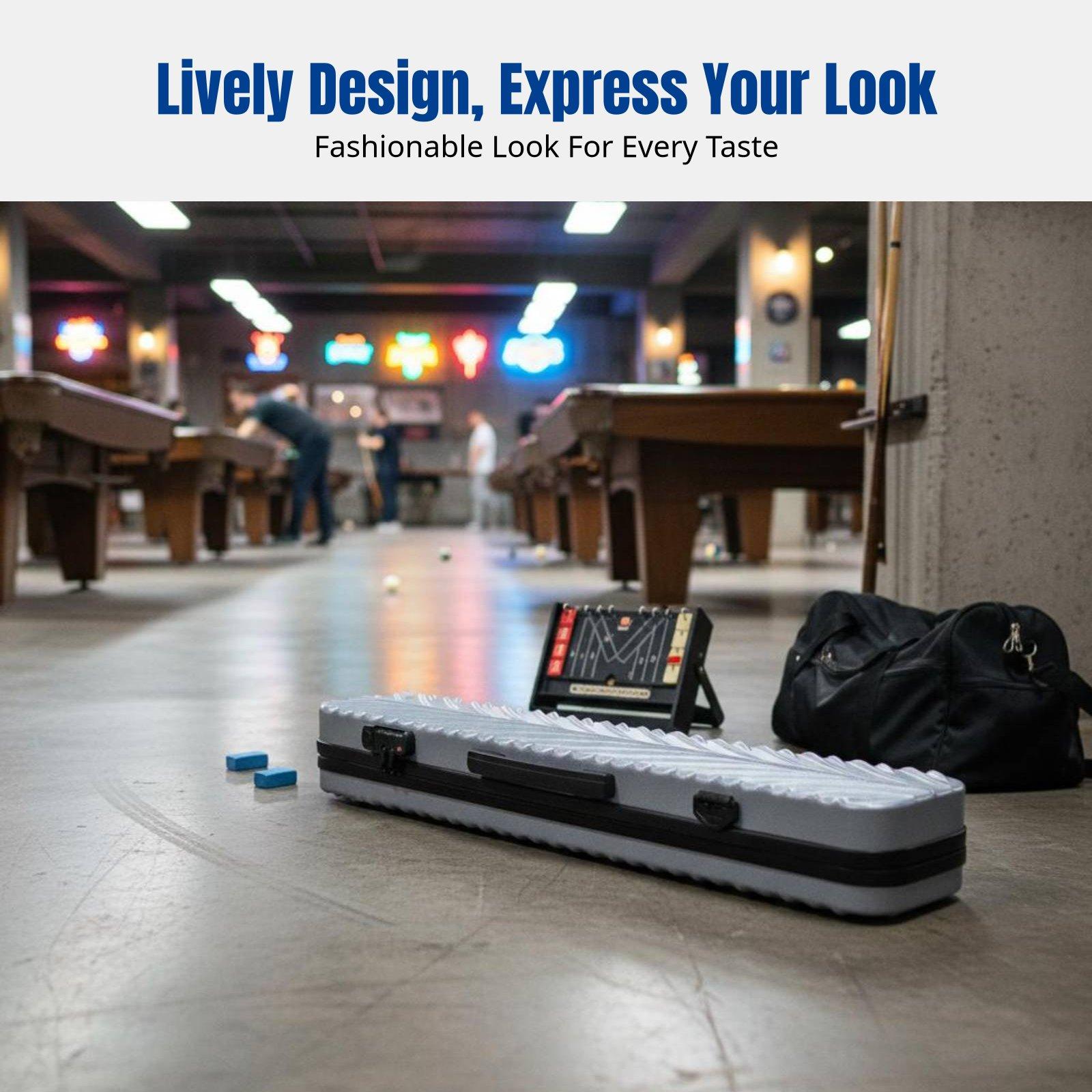 Billiard Cue Case, Large Head, - đánh giá và giá Backpack Lock Combo