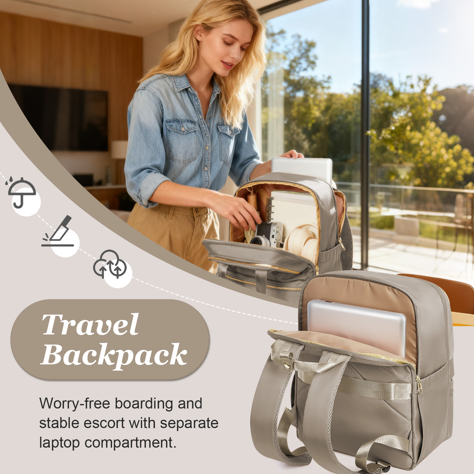 Ryanair 40x30x20 Travel Backpa - đánh giá và giá Canvas Backpack Casual