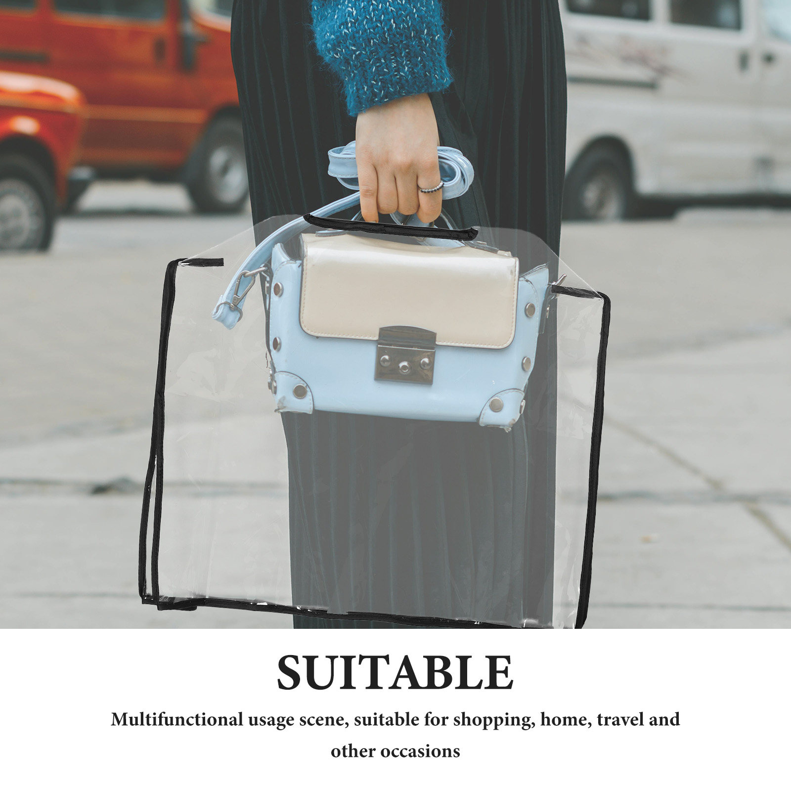 Eva Tote Bag Clear Handbag Dus - đánh giá và giá Rain Cover Backpack