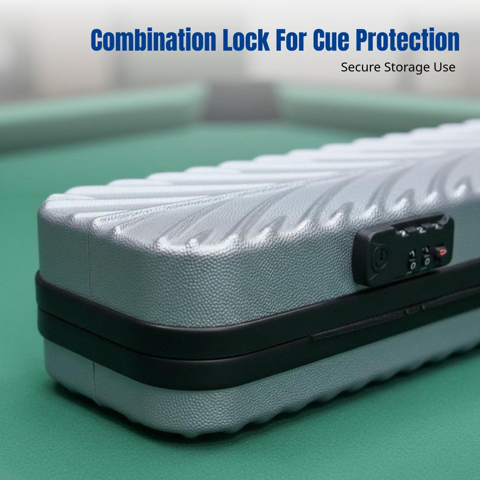 Billiard Cue Case, Large Head, - đánh giá và giá Backpack Lock Combo