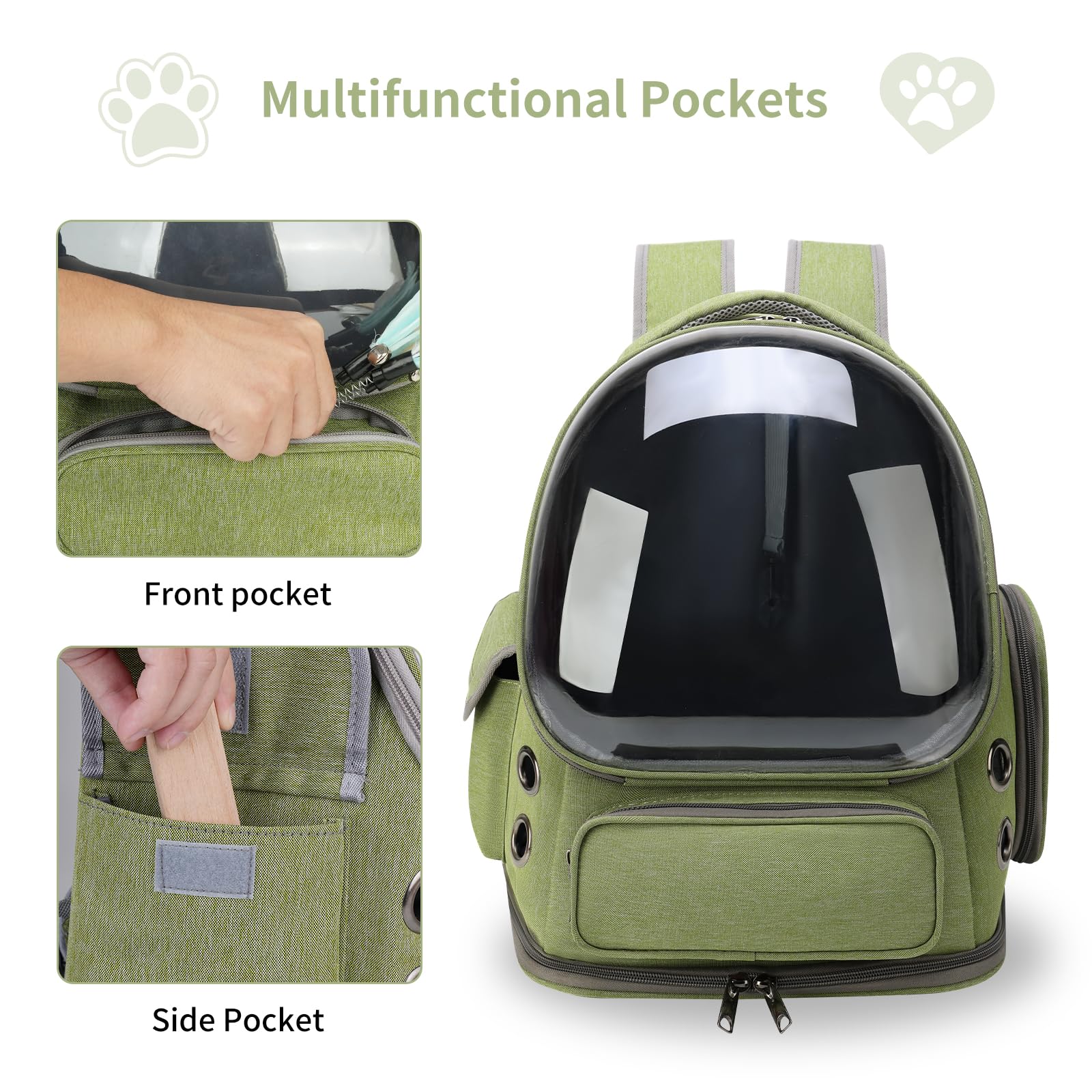 Cat Backpack Carrier Breathabl - đánh giá và giá Foldable Backpack Small