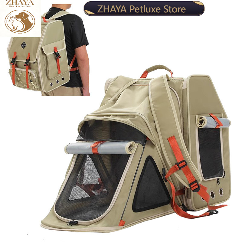 ZHAYA Pet Carrier Backpack Lar - đánh giá và giá Foldable Backpack Small